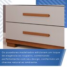 Cômoda Para Quarto 7 Gavetas Topázio Expresso Móveis Cinamomo
