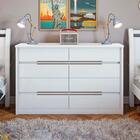 Cômoda Para Quarto 8 Gavetas City M10 Branco - Mpozenato