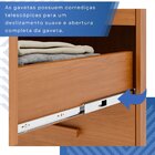 Cômoda Para Quarto 8 Gavetas Diamante Espresso Móveis Cinamomo