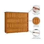 Cômoda Para Quarto 8 Gavetas Ripado 100% Mdf Tarsila Cinamomo