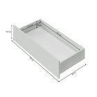 Cômoda Para Quarto Com 5 Gavetas 86,8cm X 91,5cm Compacta Cin