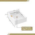 Cômoda Para Quarto Com 8 Gavetas 135x111cm Florença Branco