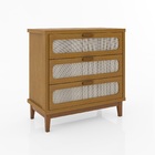 Comoda Para Quarto De Criança 3 Gavetas Nature