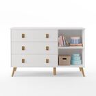 Cômoda Para Quarto Moderno Taty C/ Sapateira Gaveteiro Mdf