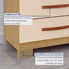 Cômoda Para Quarto Sapateira 1 Porta 4 Gavetas Nicho Itapema