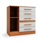 Cômoda Para Tv 32 Polegadas Freijó Off White Hattie Shop Jm