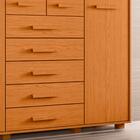 Cômoda Para Tv Até 65 Polegadas 7 Gavetas Cinamomo Fonteine S