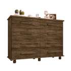 Cômoda Paris 8 Gv Marrom Escuro