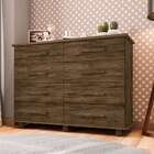 Cômoda Paris 8 Gv Marrom Escuro