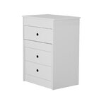 Cômoda Penteadeira 3 Gavetas 1 Espelho Olivia  Branco