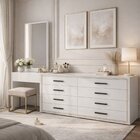 Cômoda Penteadeira 8 Gavetas Valência Branco