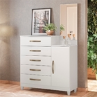 Cômoda Penteadeira E Sapateira Rono Branco