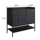 Cômoda Personal 1 Pt 3 Gv Preta