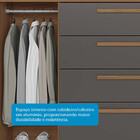 Cômoda Pinhais 2 Portas 4 Gavetas Jatoba/grafite - Santos And