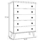 Cômoda Poeme 5 Gv Amêndoa