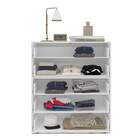 Cômoda Porto 5 Gavetas Branco/azul - Politorno