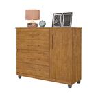 Comoda Prata Mizza Decor - Armário Para Quarto