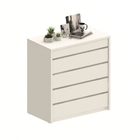 Cômoda Premium 5 Gavetas Branco