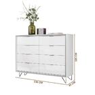 Comoda Premium - Branco - Lukaliam Móveis