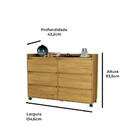 Cômoda Prima 6 Gv Mel