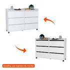 Cômoda Prima Flex 6 Gv Branca