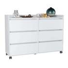 Cômoda Prima Flex 6 Gv Branca