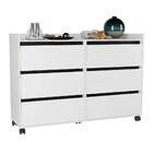 Cômoda Prima Flex 6 Gv Branca