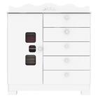 Cômoda Provence 1 Porta E 5 Gavetas Multimóveis Branco