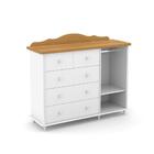 Comoda Provence Plus Matic Branco Soft/freijó 20268 Quarto Be