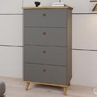 Cômoda Quarto Acácia Com 4 Gavetas E Pés Madeira Maciça Perol