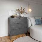 Cômoda Queens 3 Gv Preta