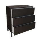 Cômoda Queens 3 Gv Preta