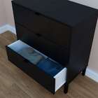 Cômoda Queens 3 Gv Preta