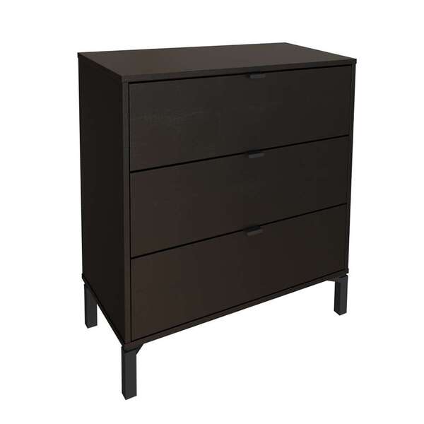 Cômoda Queens 3 Gv Preta