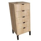 Cômoda Queens 5 Gavetas 40cm Timeless Amadeirado