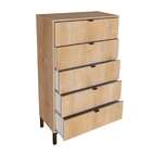 Cômoda Queens 5 Gv Amadeirada 76 Cm