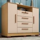 Comoda Rack 2p 4g Madri 121 Cm Incp