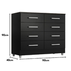 Comoda Raissa 8 Gavetas