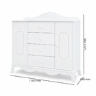 Cômoda Realeza - Canaã - Branco