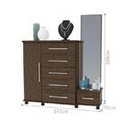 Cômoda Realeza com Toucador - Imbuia