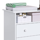 Cômoda Retro 3 Gavetas-percasa - Branco