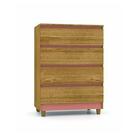 Comoda Rio 4 Gavetas Nature/camarim - Vlr