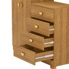 Comoda Roupeiro 120 Cm 2 Portas Cris 20034 Vlr