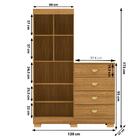 Comoda Roupeiro 120 Cm 2 Portas Cris 20034 Vlr