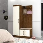 Comoda Roupeiro 3 Portas Para Quarto 20031 Imbuia Rustico Vlr