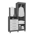 Cômoda Roupeiro 4 Gavetas Austin Nature