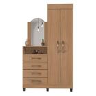 Cômoda Roupeiro 4 Gavetas Austin Nature