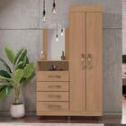 Cômoda Roupeiro 4 Gavetas Austin Nature