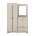 Cômoda Roupeiro Cristal Com Espelho Fendi - Vila Rica