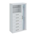 Cômoda Russell Branco Com Espelho